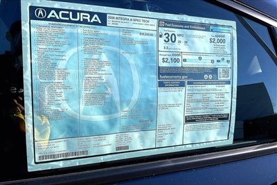 2026 Acura Integra FWD A-Spec with Technology