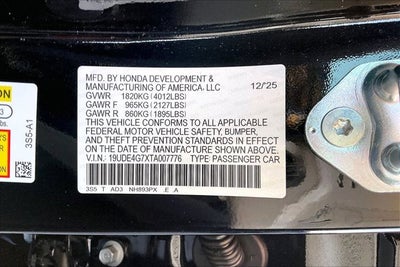 2026 Acura Integra FWD A-Spec with Technology