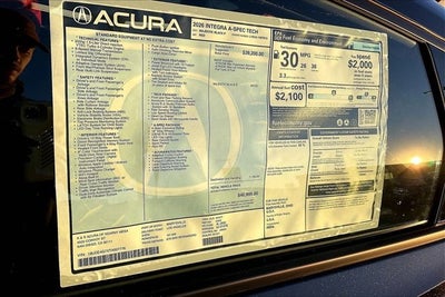 2026 Acura Integra FWD A-Spec with Technology