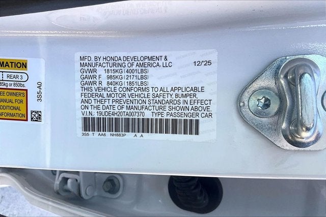 2026 Acura Integra FWD