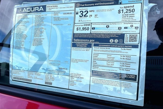 2026 Acura Integra FWD