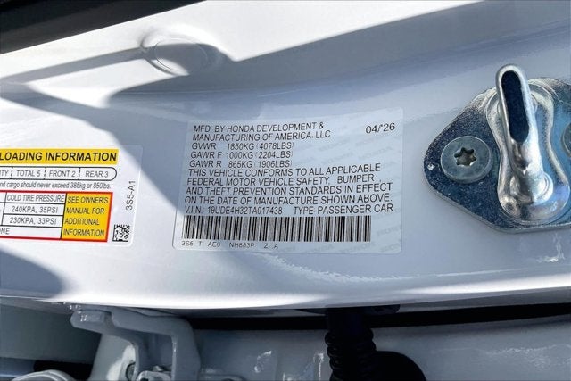2026 Acura Integra w/A-Spec Package