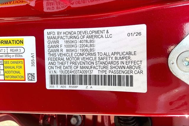 2026 Acura Integra FWD A-Spec