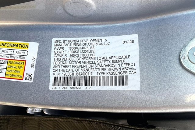 2026 Acura Integra w/A-Spec Package