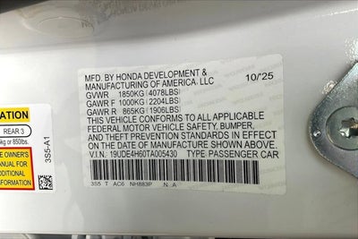 2026 Acura Integra FWD A-Spec with Technology