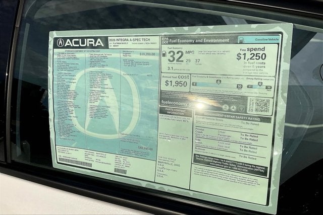 2026 Acura Integra FWD A-Spec with Technology