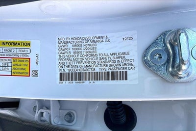 2026 Acura Integra FWD A-Spec with Technology