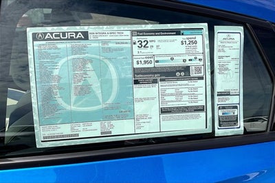 2026 Acura Integra w/A-Spec Technology Package