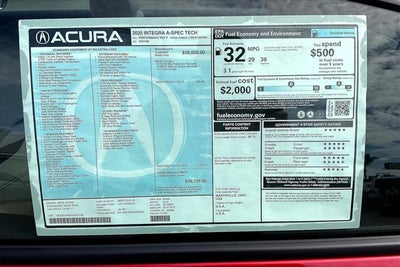 2025 Acura Integra A-SPEC TECH