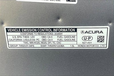 2026 Acura Integra FWD A-Spec with Technology