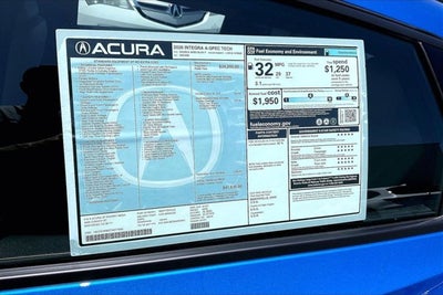 2026 Acura Integra FWD A-Spec with Technology