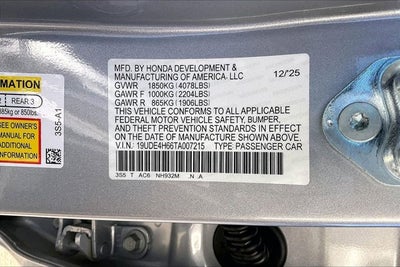 2026 Acura Integra FWD A-Spec with Technology