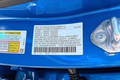 2026 Acura Integra FWD A-Spec with Technology