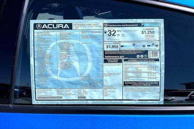 2026 Acura Integra FWD A-Spec with Technology