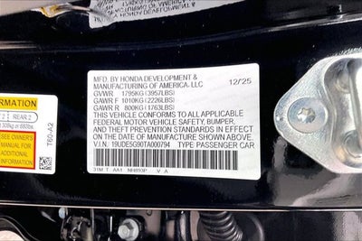 2026 Acura Integra FWD TYPE S