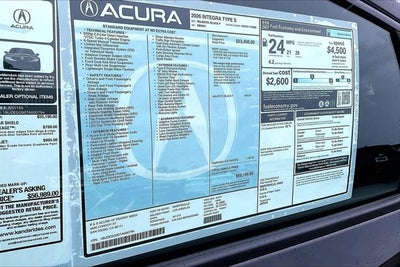 2026 Acura Integra FWD TYPE S