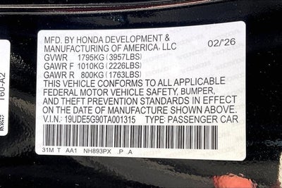 2026 Acura Integra FWD TYPE S