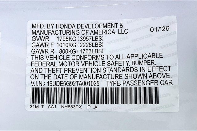 2026 Acura Integra FWD TYPE S