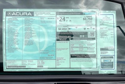 2025 Acura TLX SH-AWD A-SPEC