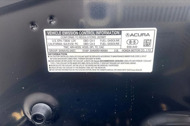 2025 Acura TLX SH-AWD A-SPEC