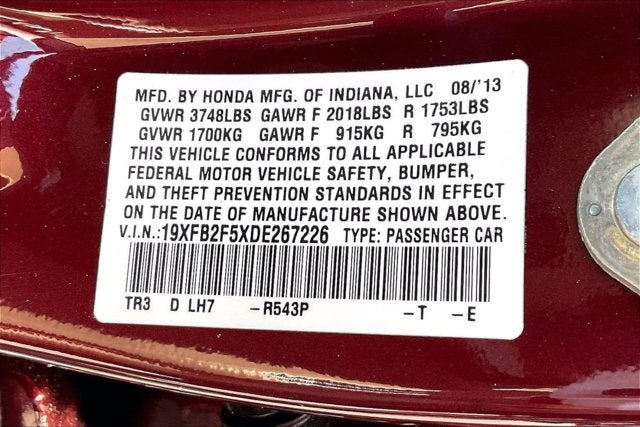 2013 Honda Civic LX