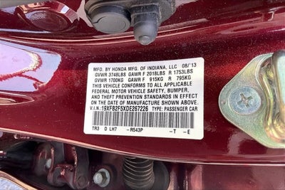 2013 Honda Civic LX