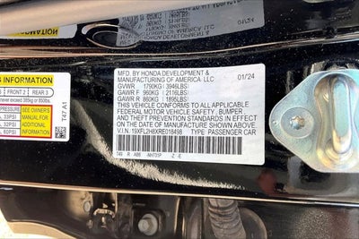 2024 Honda Civic Hatchback Sport