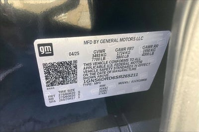 2025 Chevrolet Suburban 4WD Z71