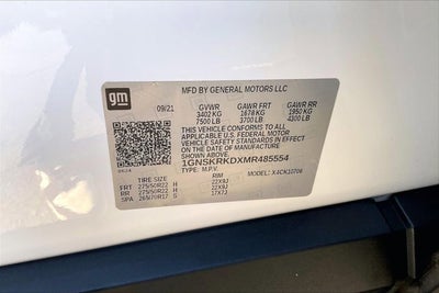 2021 Chevrolet Tahoe 4WD RST