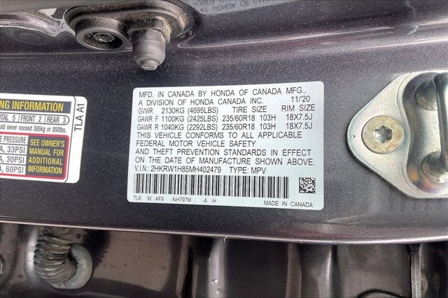 2021 Honda CR-V 2WD EX-L