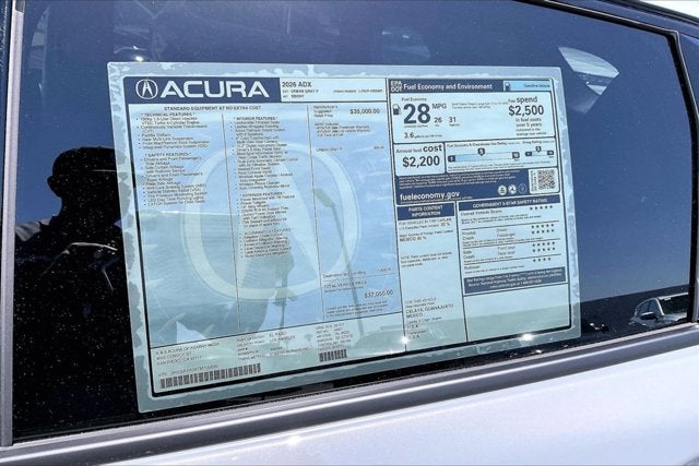 2026 Acura ADX FWD