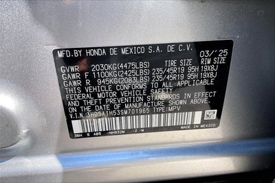 2025 Acura ADX A-Spec