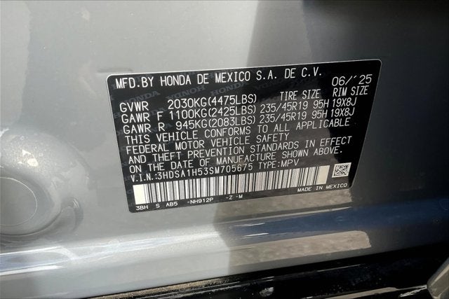 2025 Acura ADX w/A-Spec Package