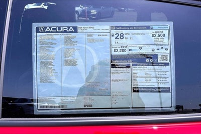 2026 Acura ADX A-Spec