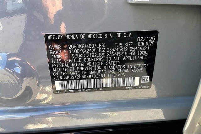 2025 Acura ADX w/A-Spec Package