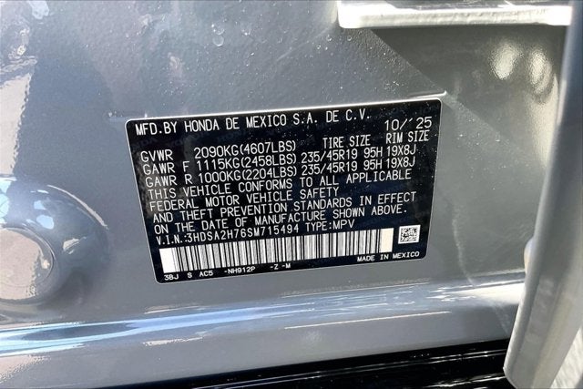 2025 Acura ADX w/A-Spec Advance Package