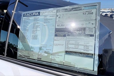 2025 Acura ADX w/A-Spec Advance Package