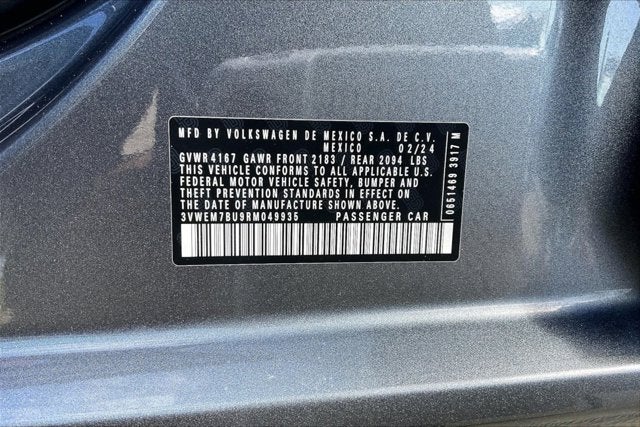 2024 Volkswagen Jetta 1.5T SE