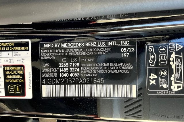 2023 Mercedes-Benz EQS 450+ SUV EQS 450+