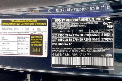 2021 Mercedes-Benz GLE 350 4MATIC®
