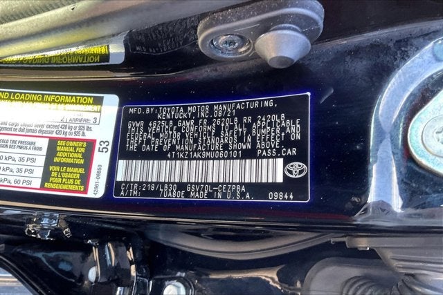 2021 Toyota Camry XSE V6