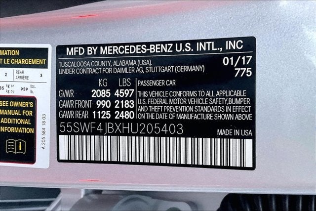 2017 Mercedes-Benz C 300 C 300