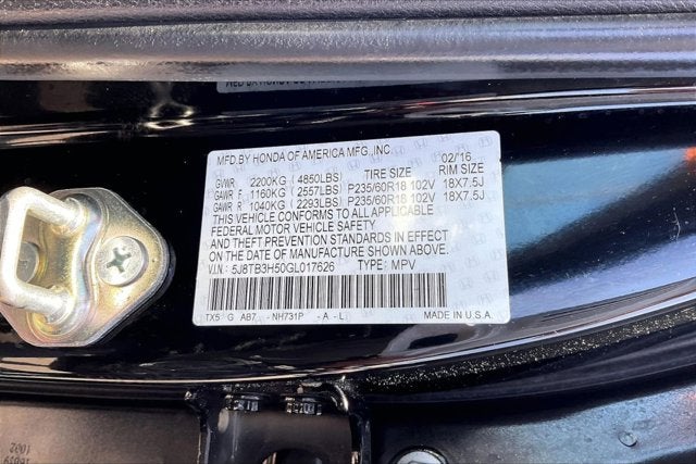 2016 Acura RDX Technology Package