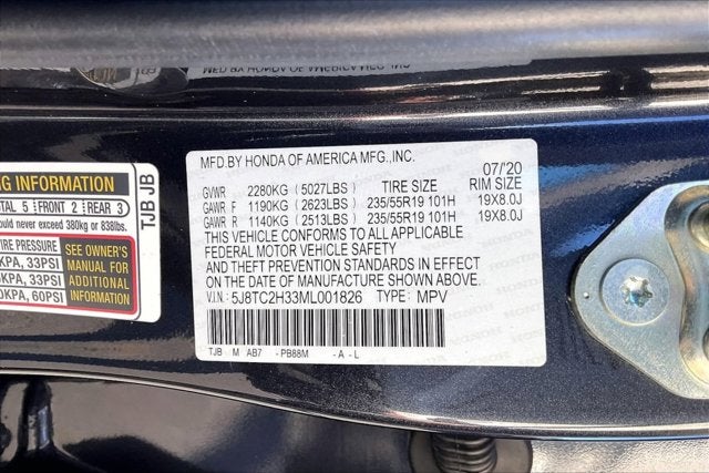 2021 Acura RDX Standard