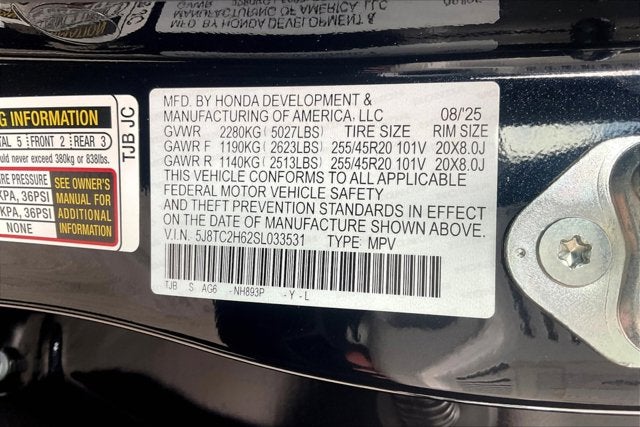 2025 Acura RDX SH-AWD with A-Spec Package