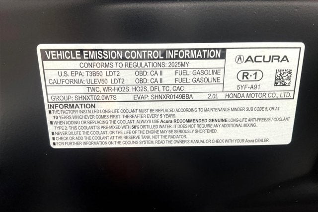 2025 Acura RDX SH-AWD with A-Spec Package