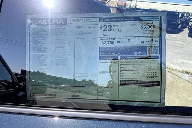 2026 Acura RDX SH-AWD A-Spec