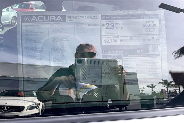 2026 Acura RDX SH-AWD A-Spec with Advance Package