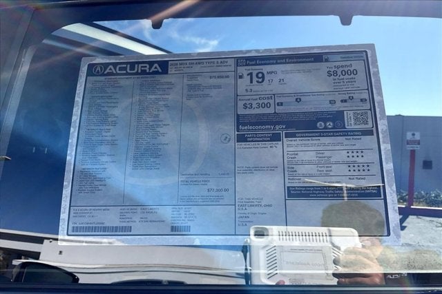 2026 Acura MDX Type S w/Advance Package