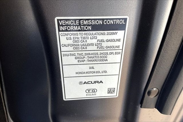 2026 Acura MDX with Technology Package